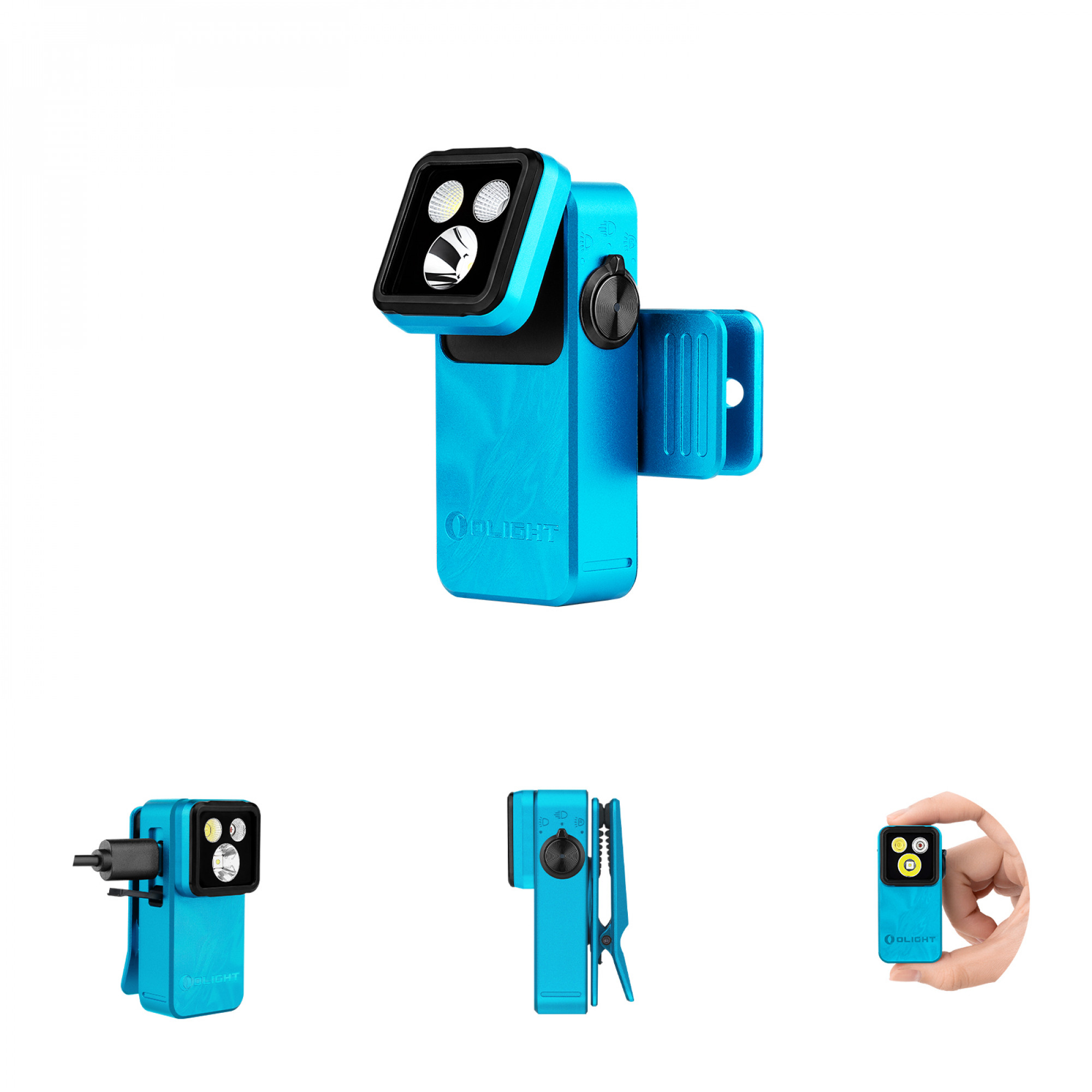Карманный фонарик с клипсой Olight Oclip Pro